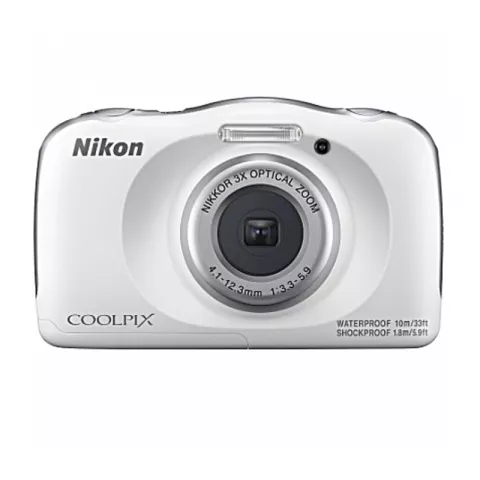 Цифровая фотокамера Nikon Coolpix W150 white