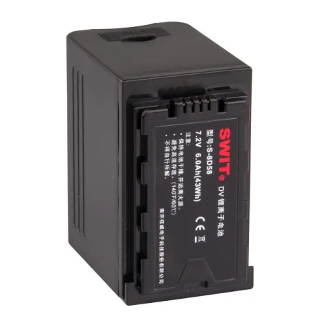 SWIT S-8D58 Аккумуляторная батарея для Panasonic VW-VBD58 43 Втч разъемы P-Tap, USB-A