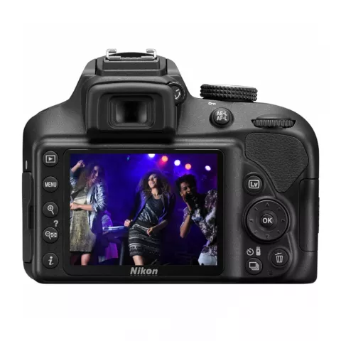 Зеркальный фотоаппарат Nikon D3400 Kit 18-55 VR AF-P Black
