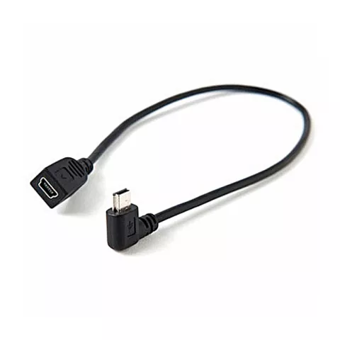 Кабель Tether Tools TetherPro USB 2.0 to Mini-B 5-Pin Right Angle Adapter 30cm Black (CU5462RT)