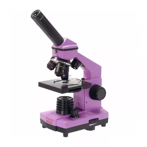 Микроскоп Микромед Эврика 40х-400х в кейсе (аметист)