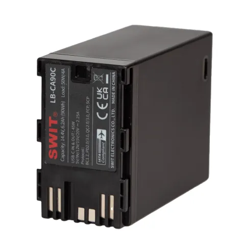 SWIT LB-CA90C Аккумуляторная батарея для Canon BP-A30/A60 90 Втч разъемы D-Tap, USB-C