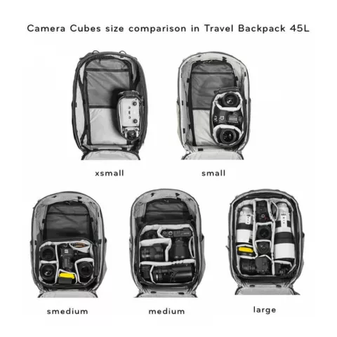 Peak Design Camera Cube Medium V2 Вкладыш с разделителями (BCC-M-BK-2)