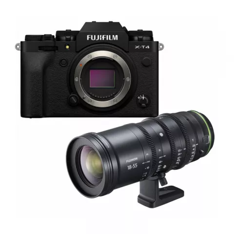 Цифровая фотокамера Fujifilm X-T4 Body + MKX 18-55mm T2.9