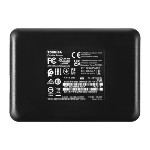 Внешний жесткий диск Toshiba Canvio Basics 4TB 2.5