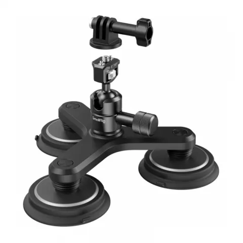 SmallRig 4468 Держатель магнитный для экшен-камер Triple Magnetic Suction Cup Mounting Support Kit