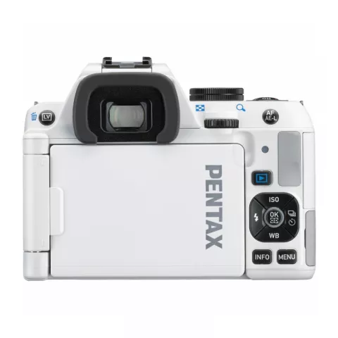 Зеркальный фотоаппарат Pentax K-S2 Kit  DA L18-50mm F4-5.6 DC WR RE белый
