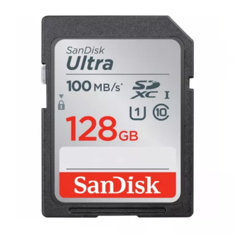 Карта памяти SanDisk Ultra SDXC UHS-I Class 1 100 MB/s 128GB SDSDUNR-128G-GN6IN