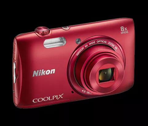 Цифровая фотокамера Nikon Coolpix S3600 Red + case + 8Gb Nikon