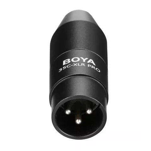 Конвертер Boya 35C-XLR PRO Mini-Jack 3.5 мм (мама) - XLR (папа)