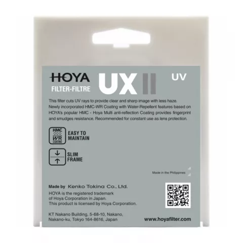 Светофильтр Hoya UX II UV 43mm