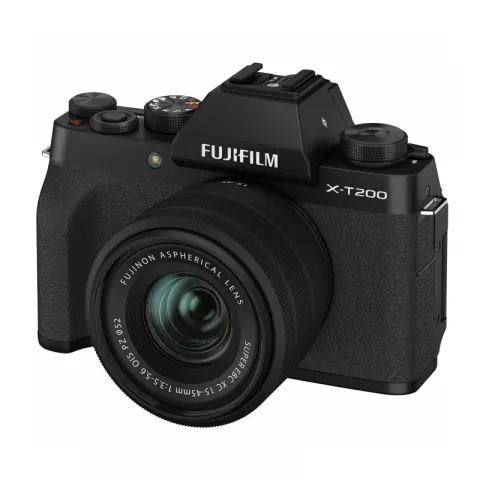 Fujifilm X-T200 Kit XC 15-45mmF3.5-5.6 OIS PZ Black