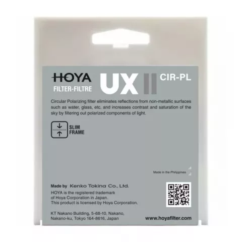 Фильтр Hoya PL-CIR UX II 40.5mm