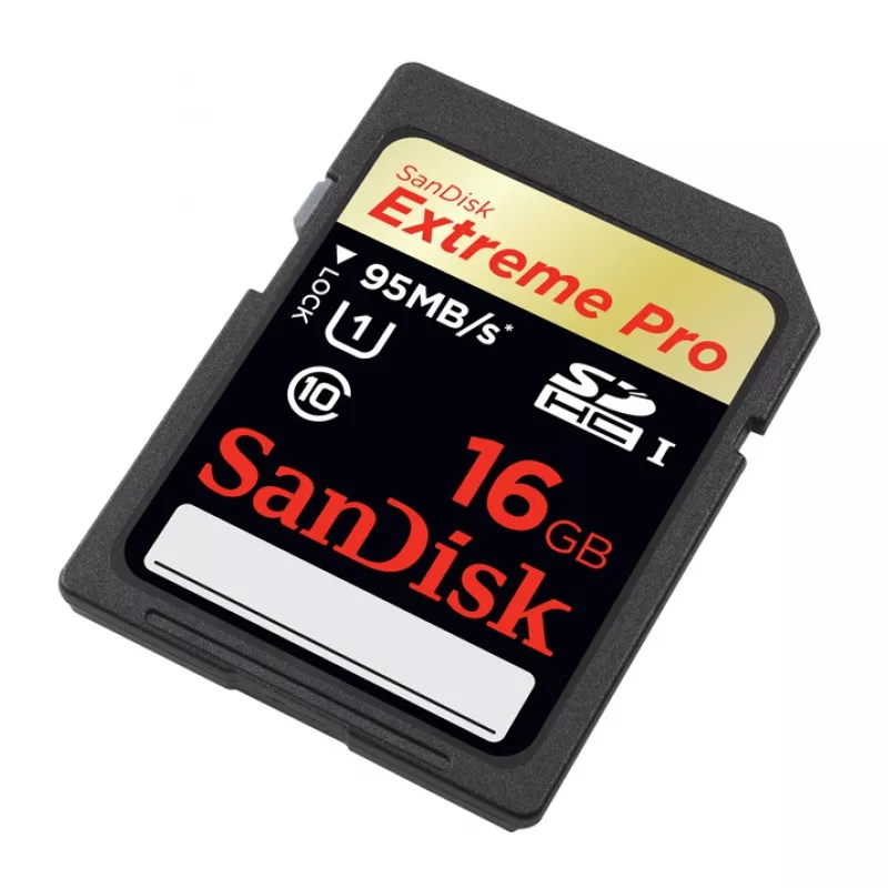 Карта памяти SD 16GB Sandisk Extreme Pro SDSDXPA-016G-X46