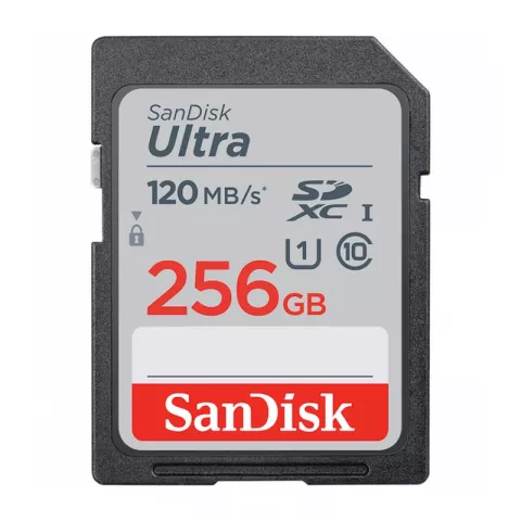 SanDisk Ultra SDXC Class 10 UHS-I 120MB/s 256GB (SDSDUN4-256G-GN6IN)