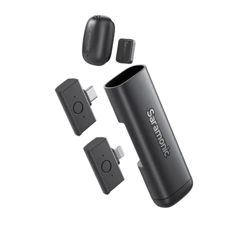 Saramonic Air SE-02 Радиосистема 2,4 ГГц 2 приемника + 2 передатчика, разъемы Type-C и Lightning