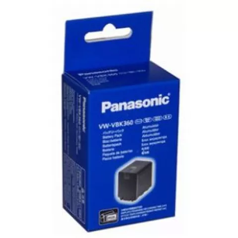 Аккумулятор Panasonic VW-VBK360E-K для HDC-HS60, HDC-SD60, HDC-TM60, SDR-H85, SDR-S45, SDR-S50, SDR-