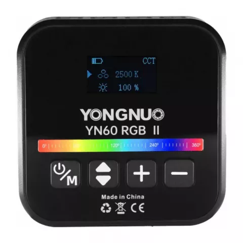 Светодиодный осветитель Yongnuo YN-60 RGB II Black