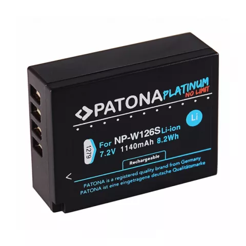 Аккумулятор PATONA аналог Fujifilm NP-W126