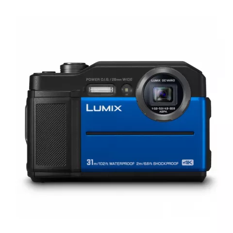 Цифровая фотокамера Panasonic Lumix DMC-FT7 синяя