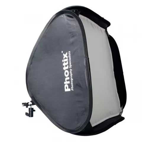 Легко-складываемый софтбокс Deluxe kit Phottix 60x60см с сеткой и маской (82532)