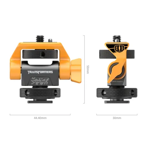 SmallRig 5519 Поворотный держатель монитора Monitor Mount with Cold Shoe (BumbleBee Edition)