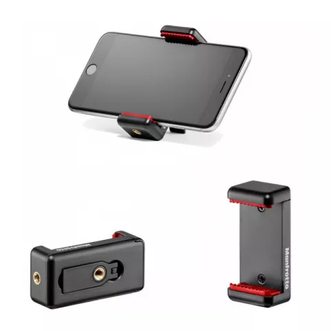 Штатив Manfrotto MKSCOMPACTACNBK Compact Action Smart для телефона с держателем