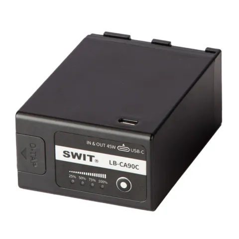 SWIT LB-CA90C Аккумуляторная батарея для Canon BP-A30/A60 90 Втч разъемы D-Tap, USB-C