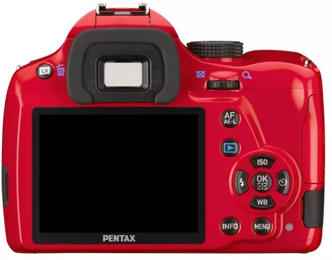 Зеркальный фотоаппарат Pentax K-50 Kit + DA L18-55 WR + DA L 50-200 WR красный