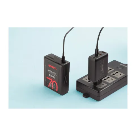 SWIT MINO-S70 Аккумуляторная батарея V-Mount Pocket 70 Втч разъемы D-Tap, USB-C, USB-A