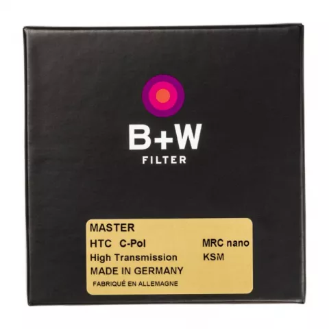 Циркулярный поляризационный фильтр B+W MASTER CPL HTC KSM MRC nano 52mm (1101627)
