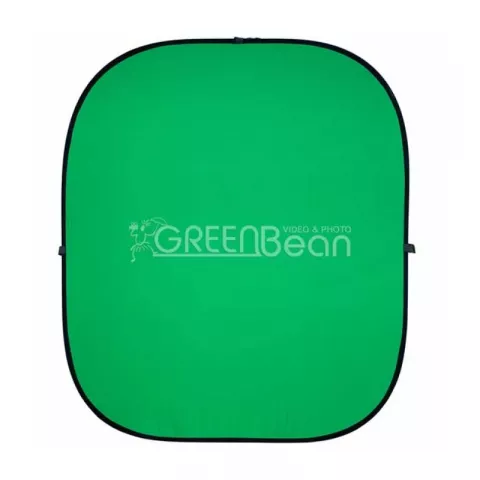Двухсторонний тканевый фон хромакей GreenBean Twist 240 х 240 B/G