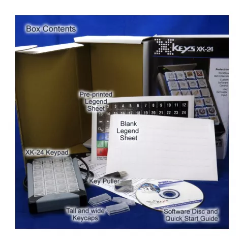 Программируемая клавиатура P.I.Engineering X-keys XK-24