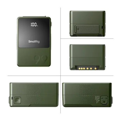 SmallRig 4930 Аккумулятор литий-ионный VB99 mini V Mount Battery (Green)