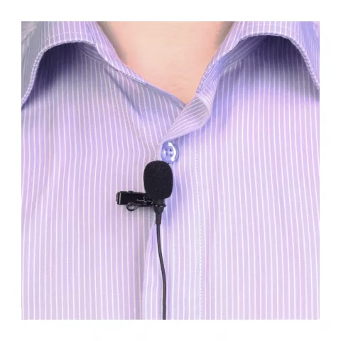 Микрофон петличный GreenBean Voice 2 black S-Jack