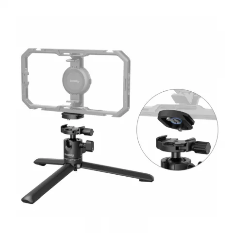 SmallRig 4630 настольный штатив с быстросъемной площадкой Arca-Swiss и панорамной головкой
