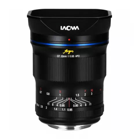 Объектив Laowa Argus 33mm f/0.95 CF APO для FUJİ X