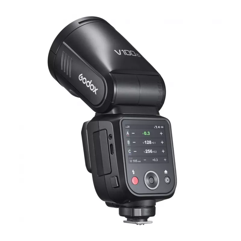 Вспышка накамерная Godox V100S TTL с круглой головкой для Sony