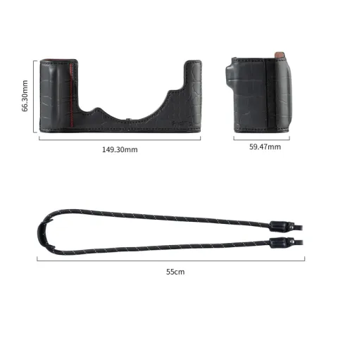 Кожаный чехол SmallRig 5095 Kit для Nikon Z f (черный)