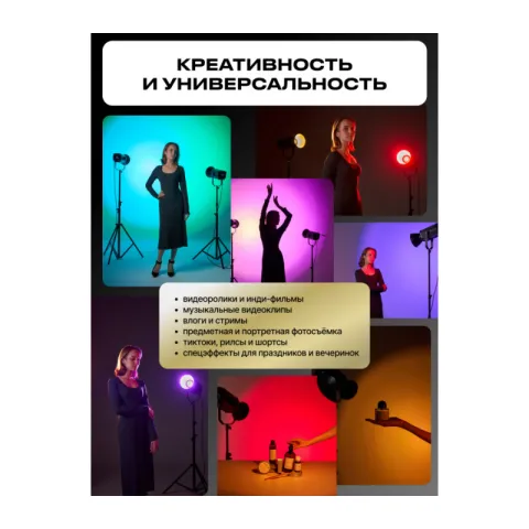 Осветитель светодиодный Raylab RL-300PRO RGB