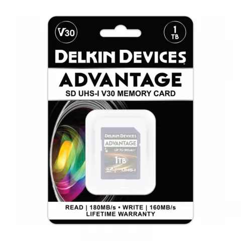 Delkin Devices Advantage SDXC 1TB UHS-I V30 180/160MB/s (DSAV31T)
