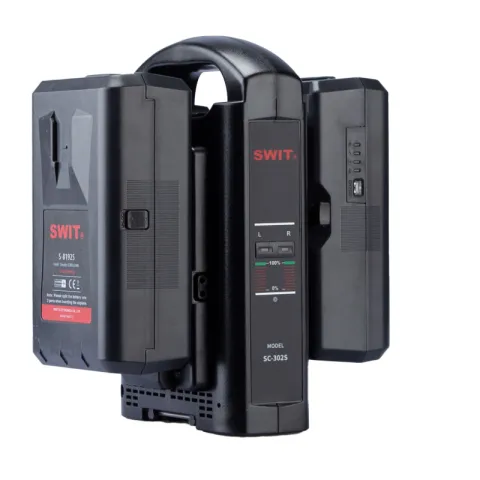 SWIT SC-302S Зарядное устройство 2-канальное для аккумуляторов  V-Mount