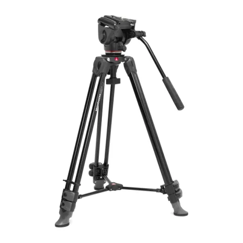 Manfrotto MVT500 TWIN с головой MVH500XAH в комплекте, алюм