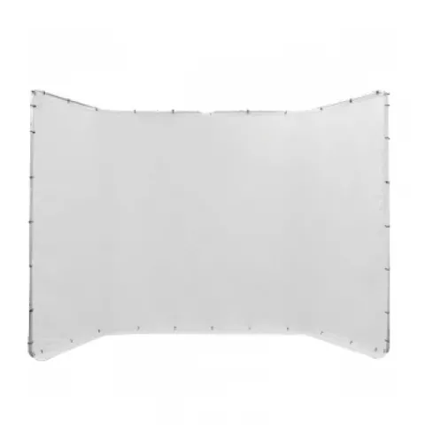 E-IMAGE MB42 collapsible background kit white Фон муслиновый 2.4х4 м на разборной раме, белый
