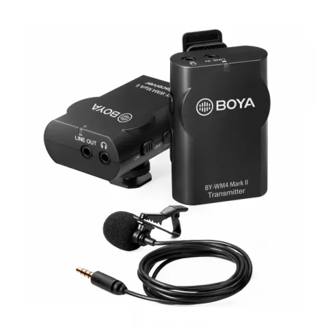 Boya BY-WM4 Mark II Беспроводная радиосистема 2,4 ГГц для смартфона