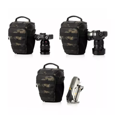 Tenba Axis v2 Tactical 4L Top Loader MultiCam Black Холстер для фотоаппарата (637-751)