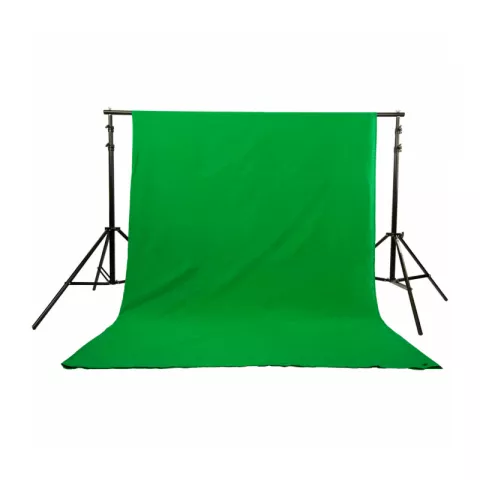 Фотофон муслиновый Raylab BC01 зеленый хромакей 3x6м 