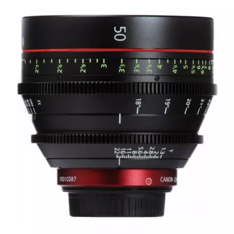 Объектив Canon CN-E50мм T1.3 L F для съемки видео
