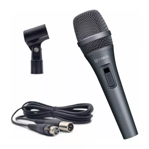 Carol AC-910S Микрофон вокальный динамический кардиоидный c выключателем