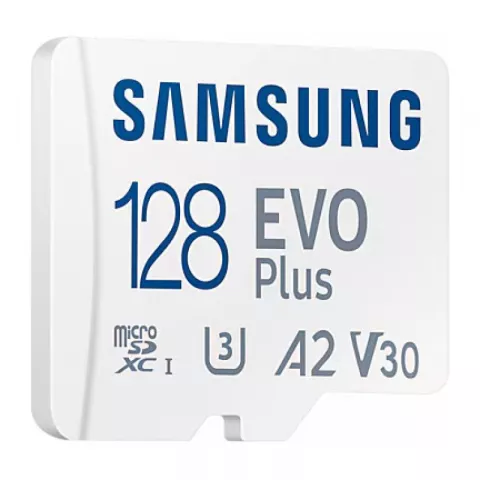 Карта памяти Samsung 128GB microSDXC Card EVO Plus U3, V30, A2 160MB/s White (MB-MC128SA/APC)